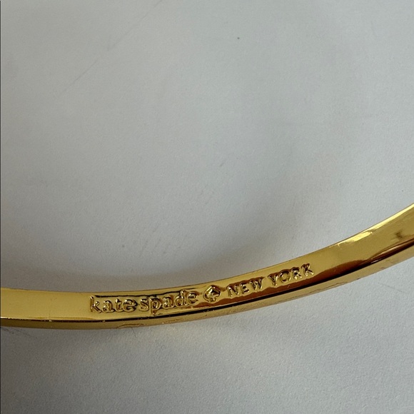 Kate Spade Gold Bow Bangle - Picture 2 of 3